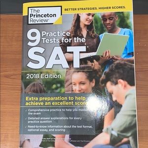 SAT prep book